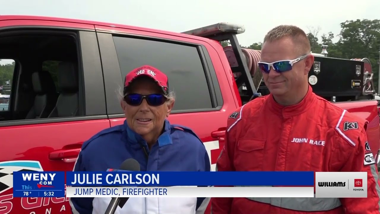 Hundreds of first responders volunteer at WGI for NASCAR weekend