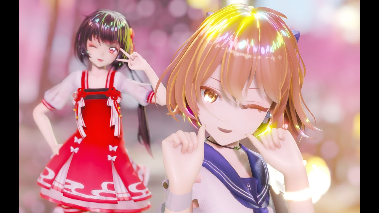 【VTuber MMD/4K/60FPS】Hanser & 泠鸢yousa【勾指起誓】