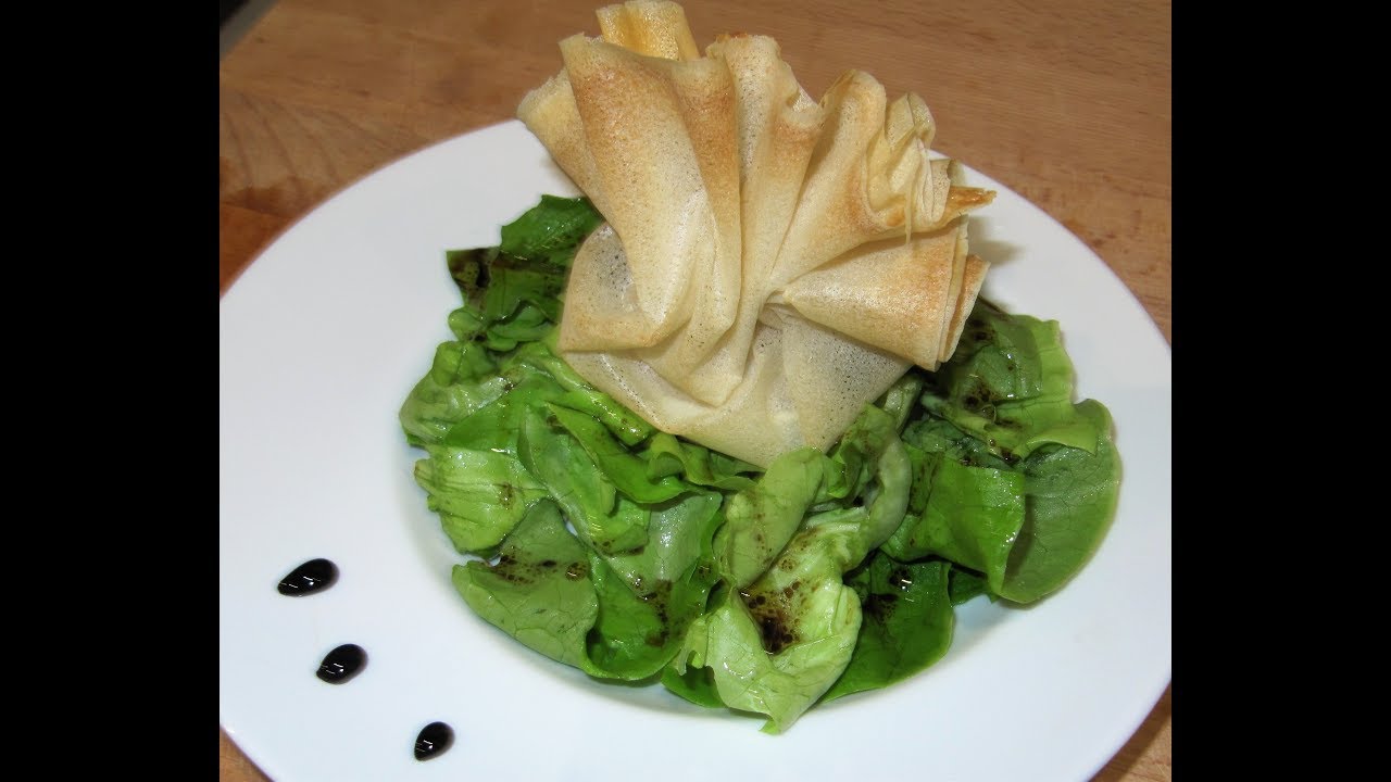 Croustillant de chèvre chaud