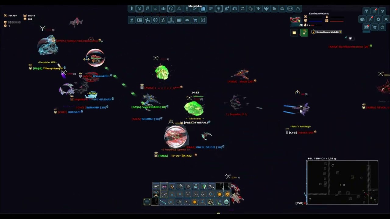 DarkOrbiT  | TR2&3 |   BL MAP WAR  #darkorbit