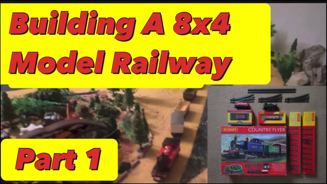 Building a 8x4 Model Railway - Finally Doing a Bigger Layout  in OO Gauge - The Plan