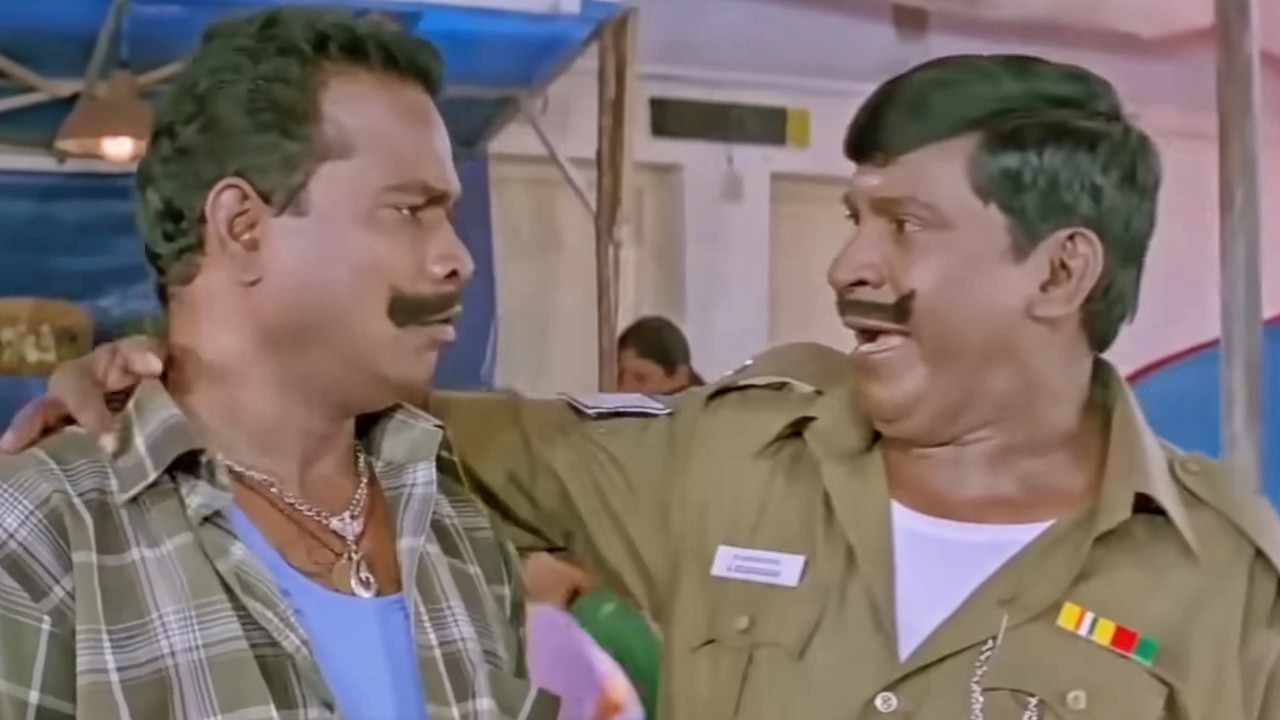 ये आदमी वडिवेलु के तारीफ करके इमोशनल कर रहा है | Policewala Gunda 4 Movie Best Scene