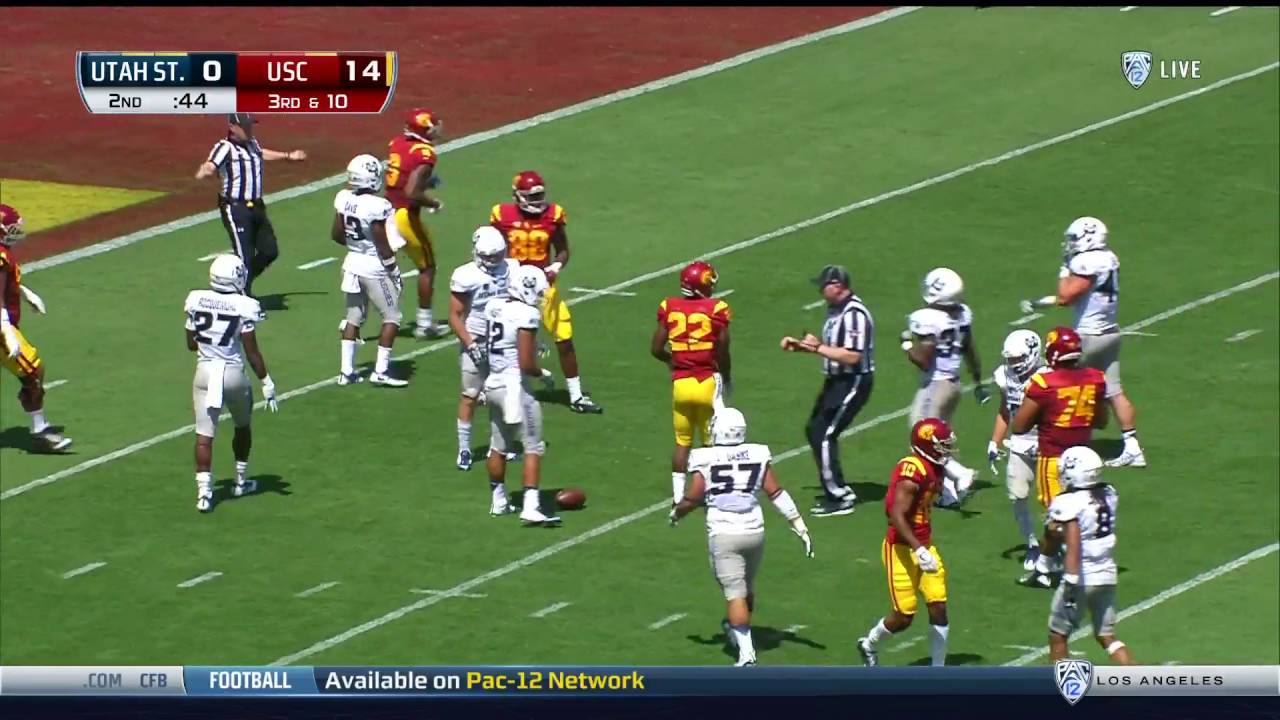 USC 45, Utah State 7 - Highlights 9/10/16