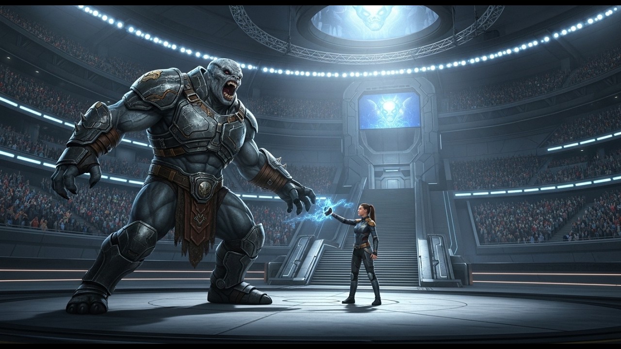 Their Champion Roared — She Whispered “Breathe” and Broke Him in Half