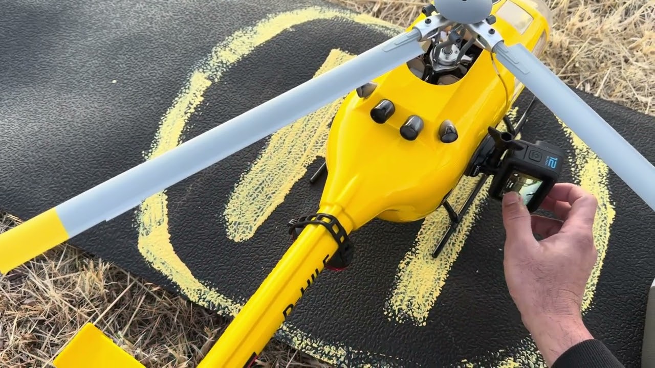 BO1 scale heli practice flying