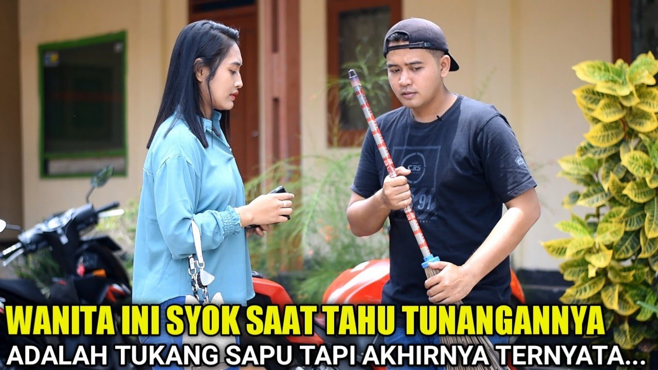WANITA INI SYOK BERAT SAAT TAHU TUNANGANNYA ADALAH TUKANG SAPU TAPI ENDINGNYA WANITA INI LEBIH SYOKK