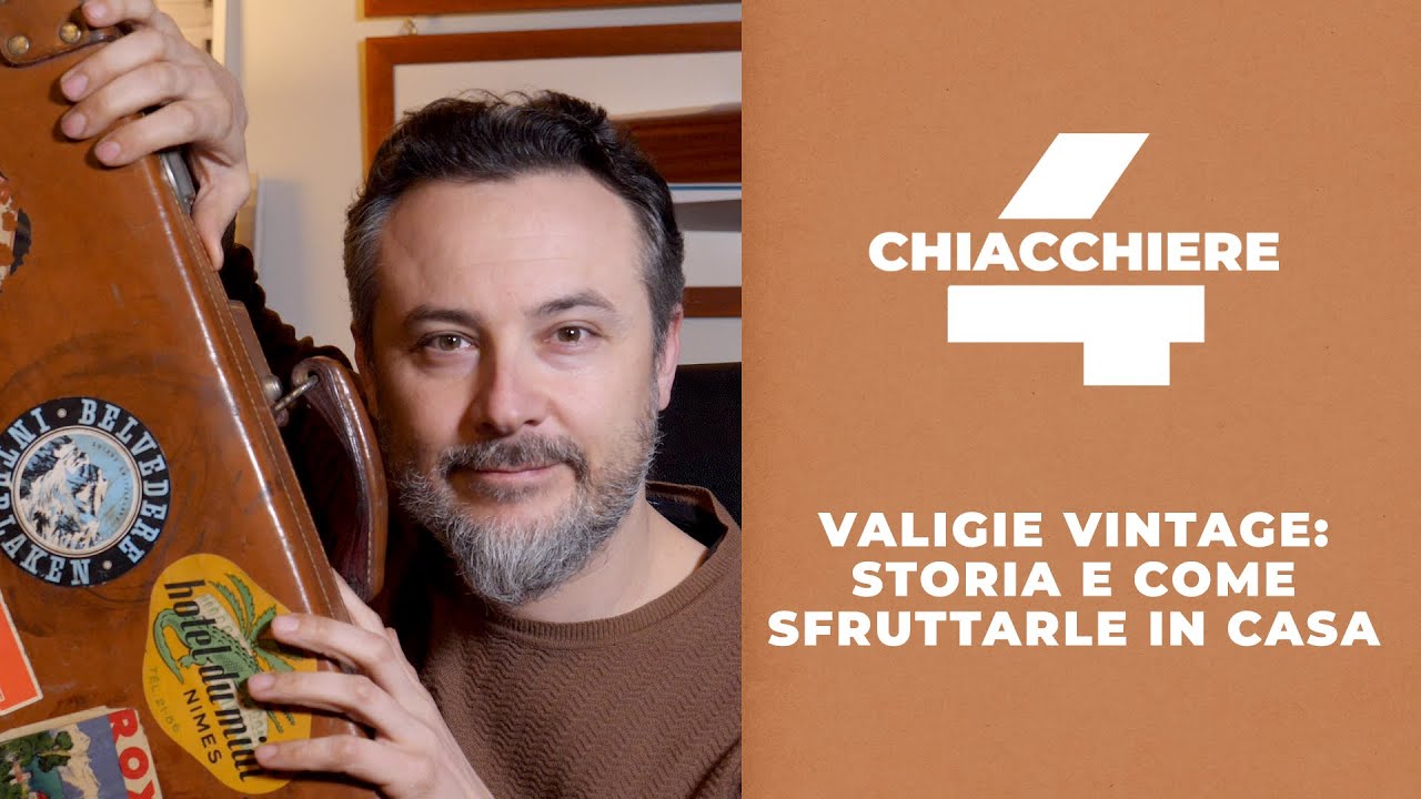 Valigie vintage: storia, modelli e idee di arredamento.