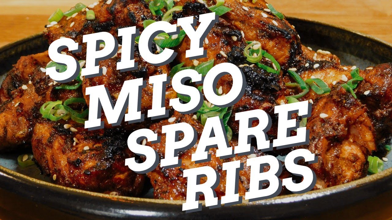 Spicy Miso Spare Ribs |  Spicy Korean Barbecue Pork Ribs Recipe