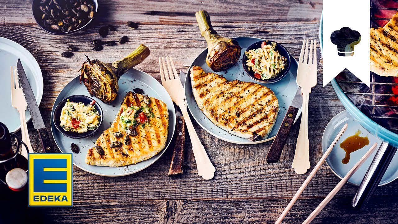Gegrillter Schwertfisch Rezept I Saftiger Fisch vom Grill mit Artischoken | EDEKA
