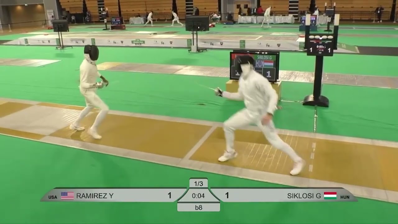 Doha Grand Prix 2024 SME - L8 - Yeisser Ramirez USA v Gergely Siklosi HUN