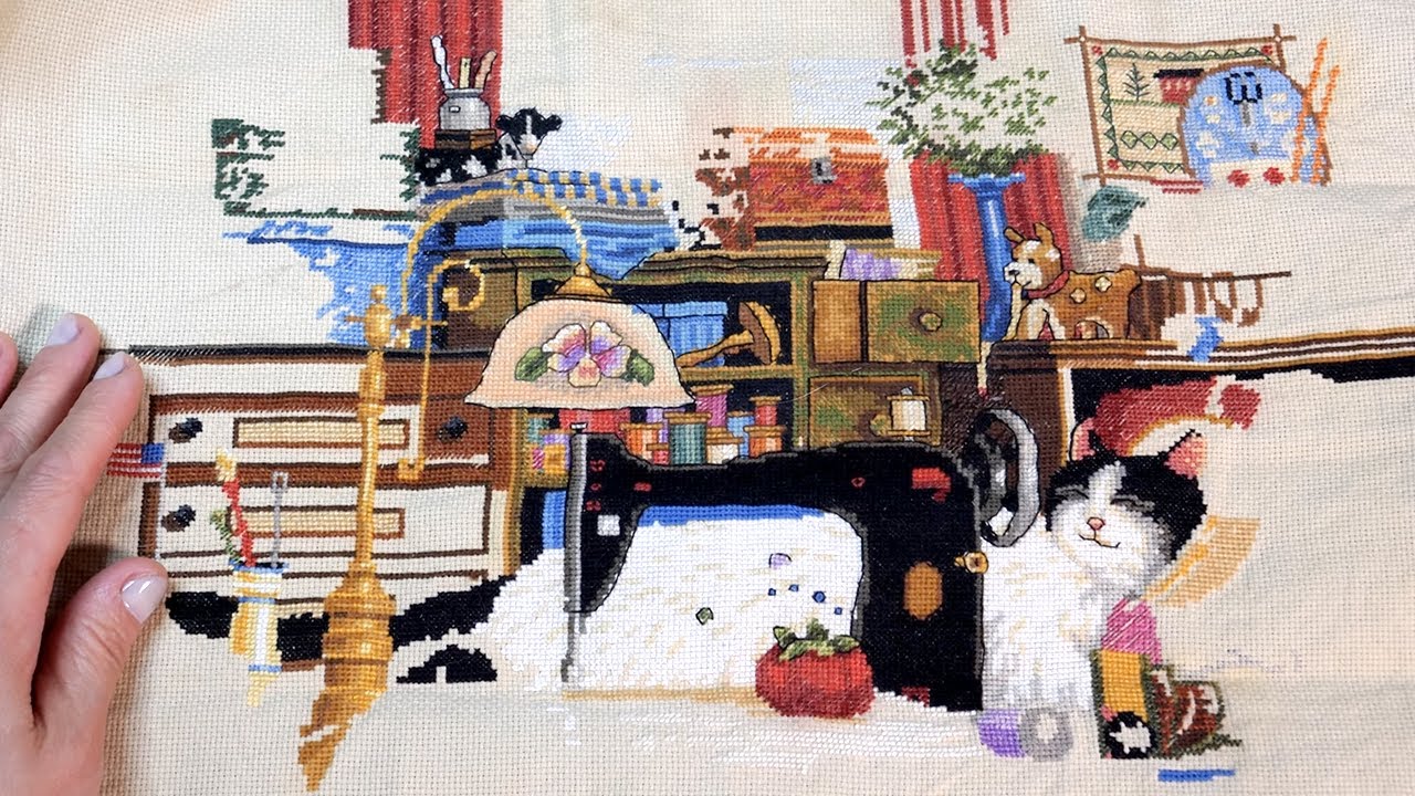 WIP Parade #1 - It all started here | Slow Stitch Yogi