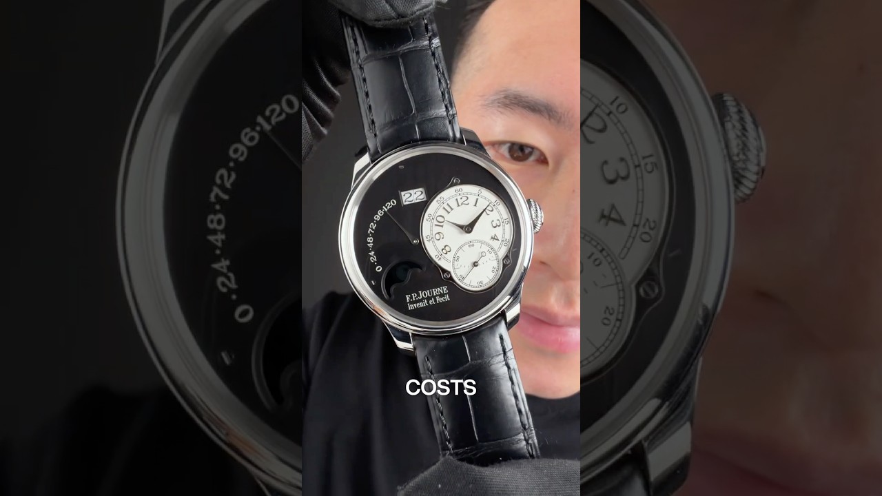 Редкие часы стоимостью 600 000 долларов 📈 (F.P.Journe Octa Lune Black Label)