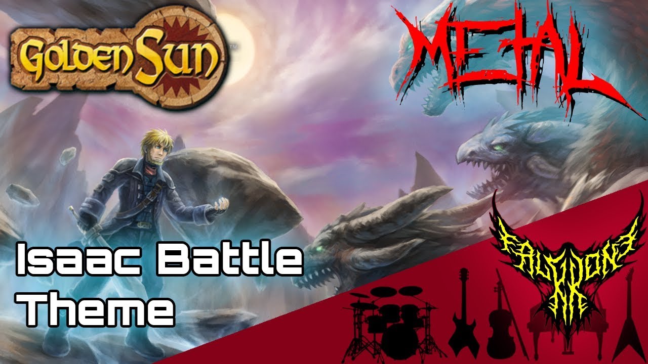 Golden Sun - Isaac's Battle Theme 【Intense Symphonic Metal Cover】