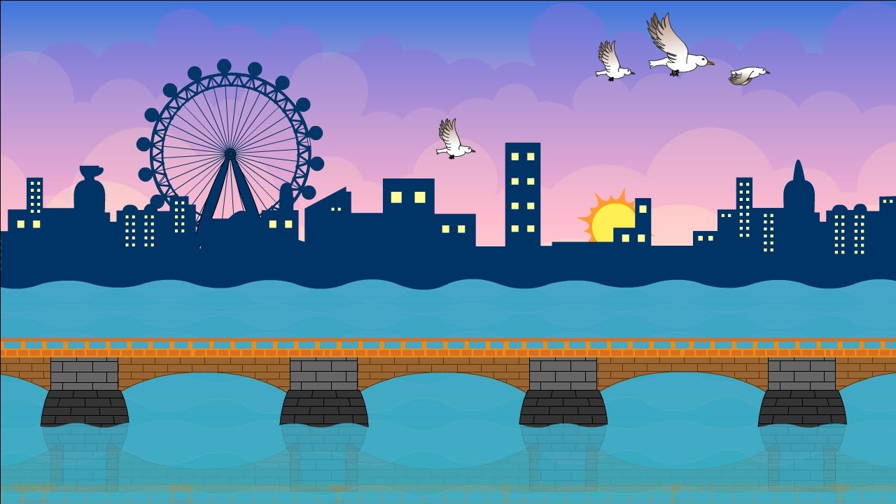 London Bridge Is Falling Down | Nursery Rhymes for Children By Nellie And Ned