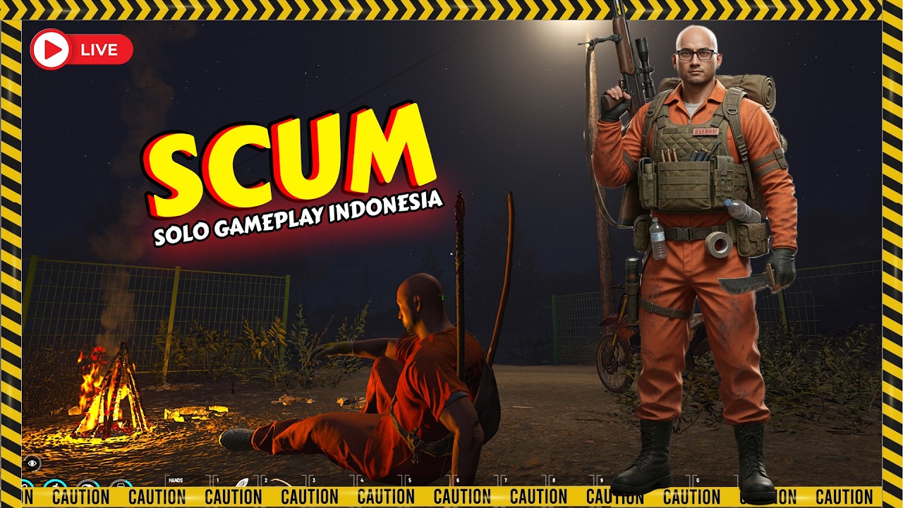 Live SCUM Survival New Live Character | Selamat Hari Raya Imlek 2026