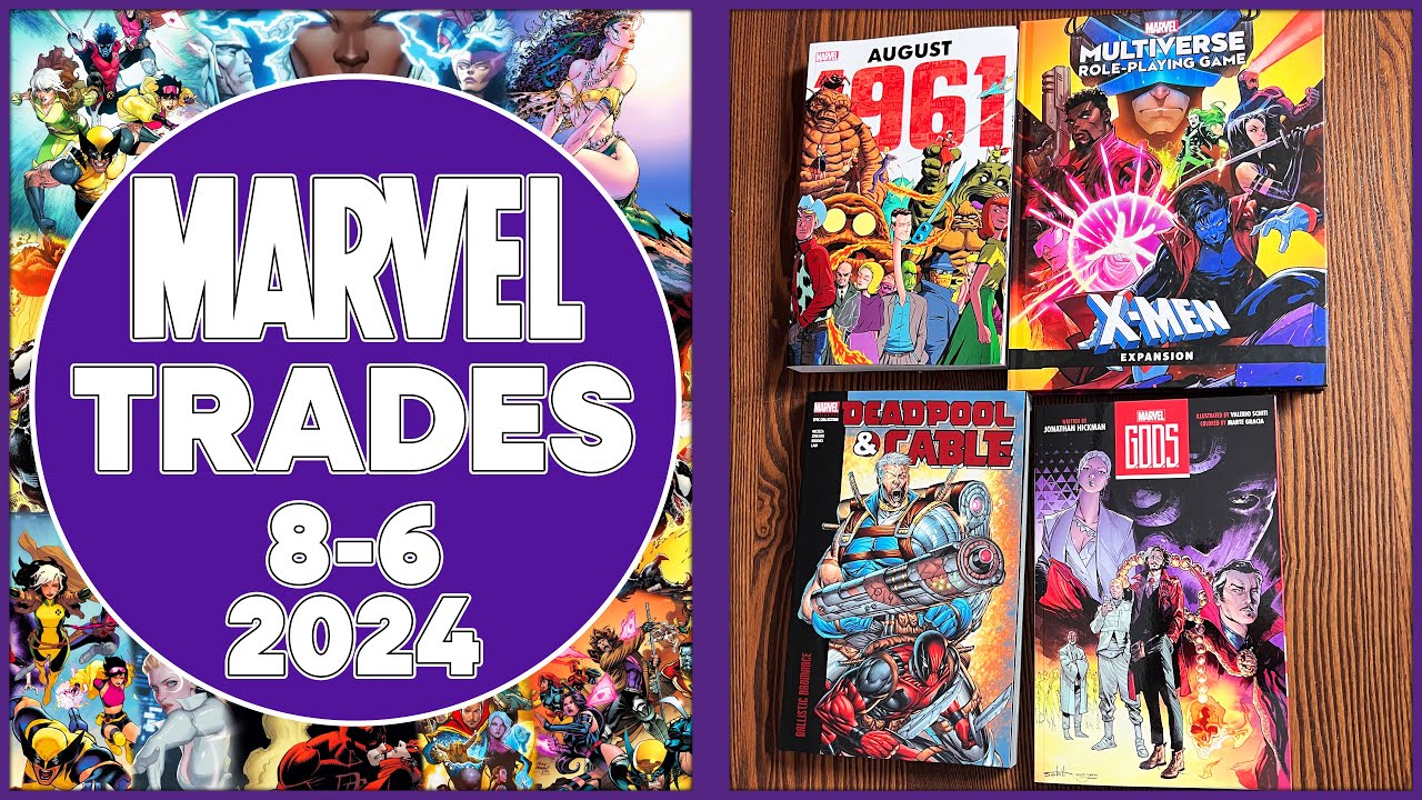 Marvel Books 8/6/24 | DEADPOOL & CABLE MODERN ERA EPIC COLLECTION: BALLISTIC BROMANCE | G.O.D.S.