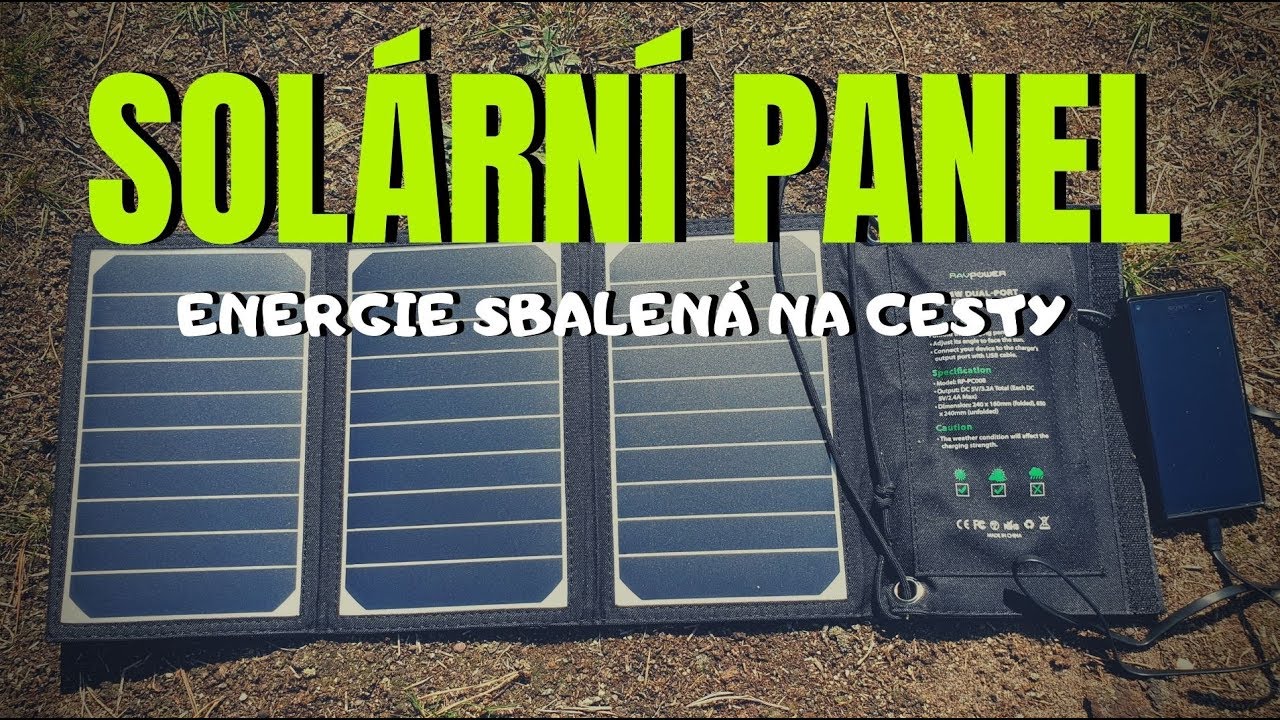 🌞 Solární panel NA CESTY / pohled amatéra 🔋