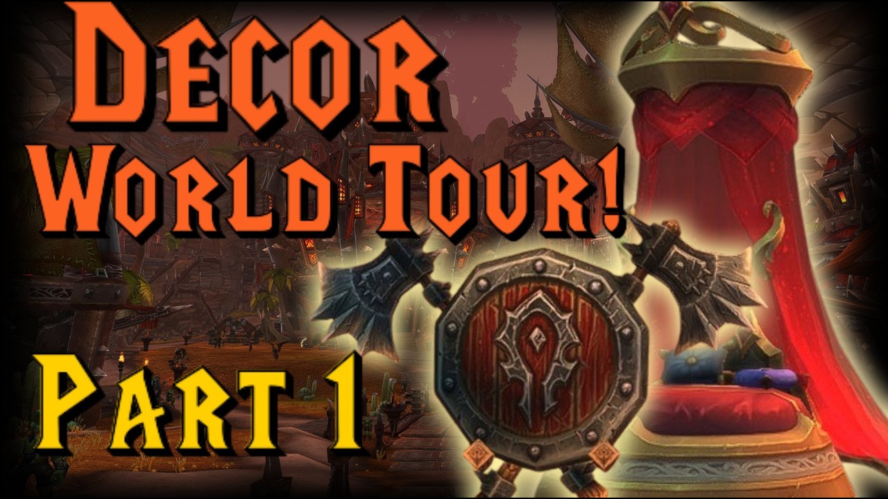 Every Decor Item for Horde Players!