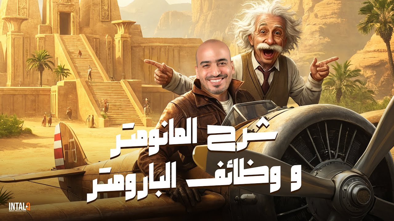 شرح المانومتر و وظائف البارومتر | تانية ثانوي ( الترم التاني ) | فيزيا 2025