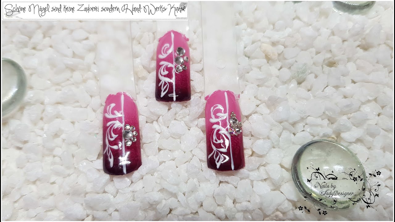 Übungszeit Schnörkelzeit / NailsbyLadydesigner