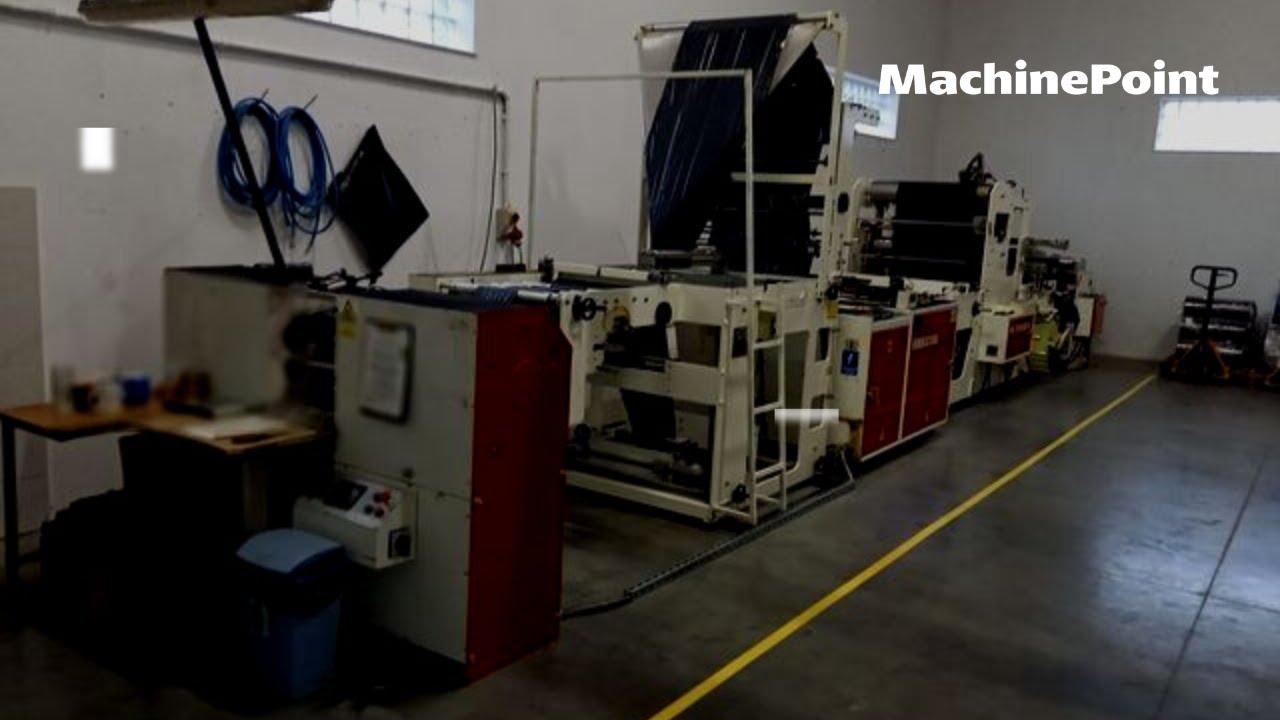 HEMINGSTONE 1000 SR + IL 2007 Drawtape bag making machine | HEMINGSTONE Machines