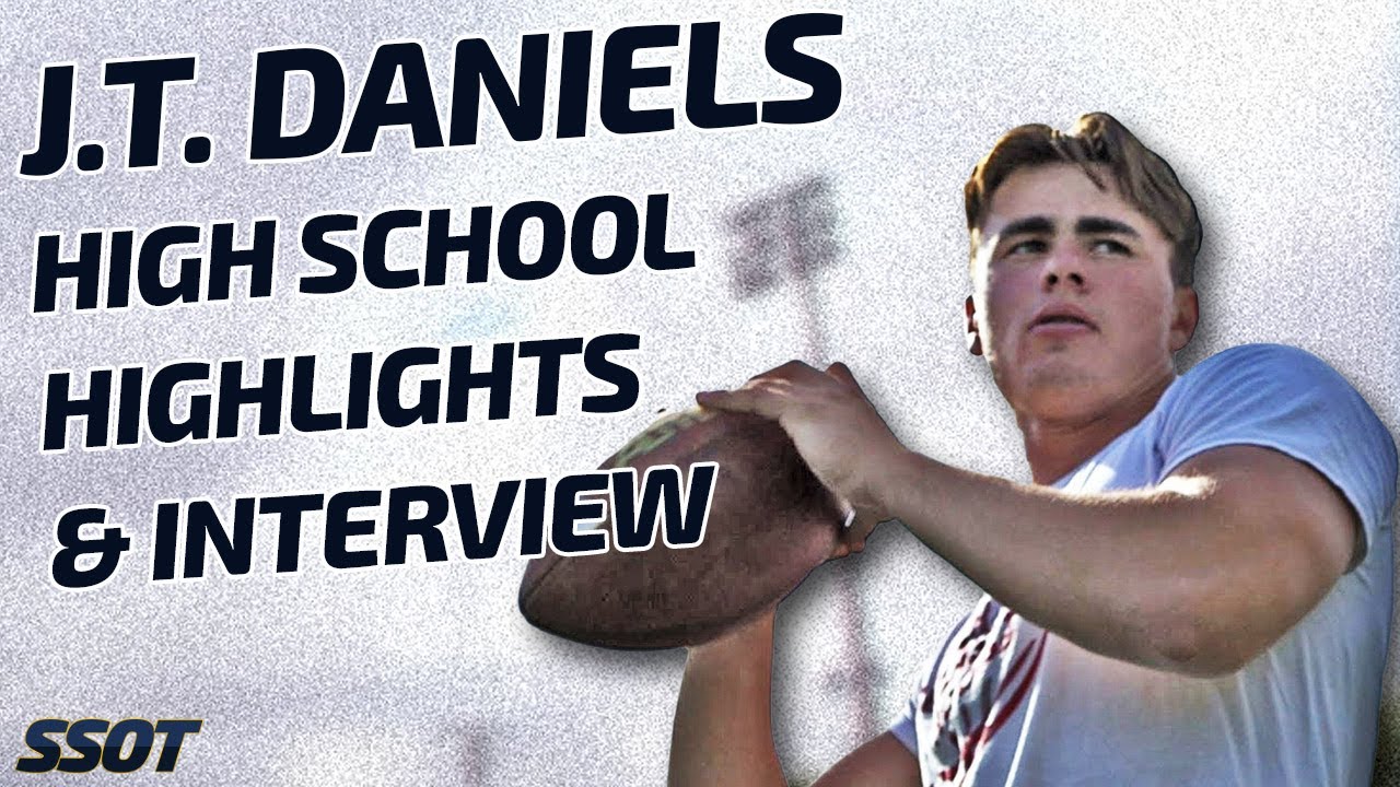JT Daniels -  Mater Dei Quarterback - Highlights/Interview - Sports Stars of Tomorrow