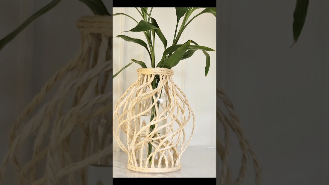 Diy com corda de sisal