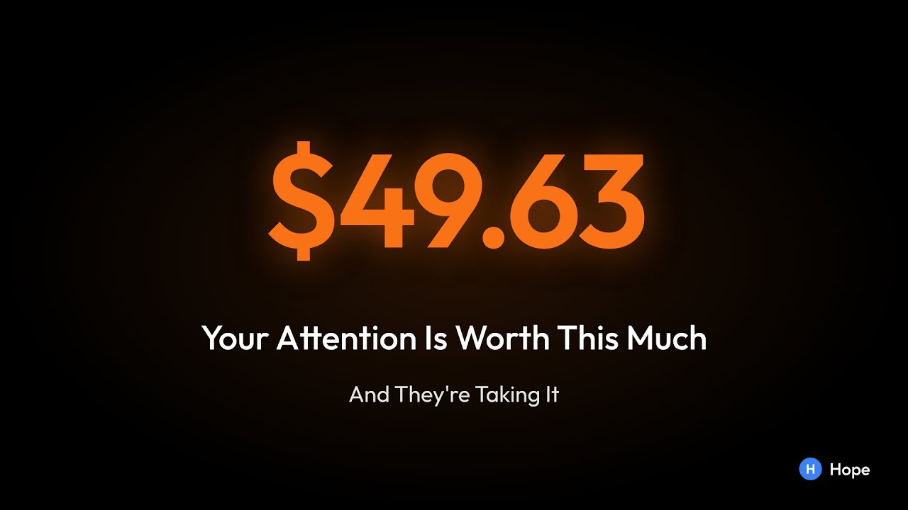 You Are The Product | The Attention Economy Explained