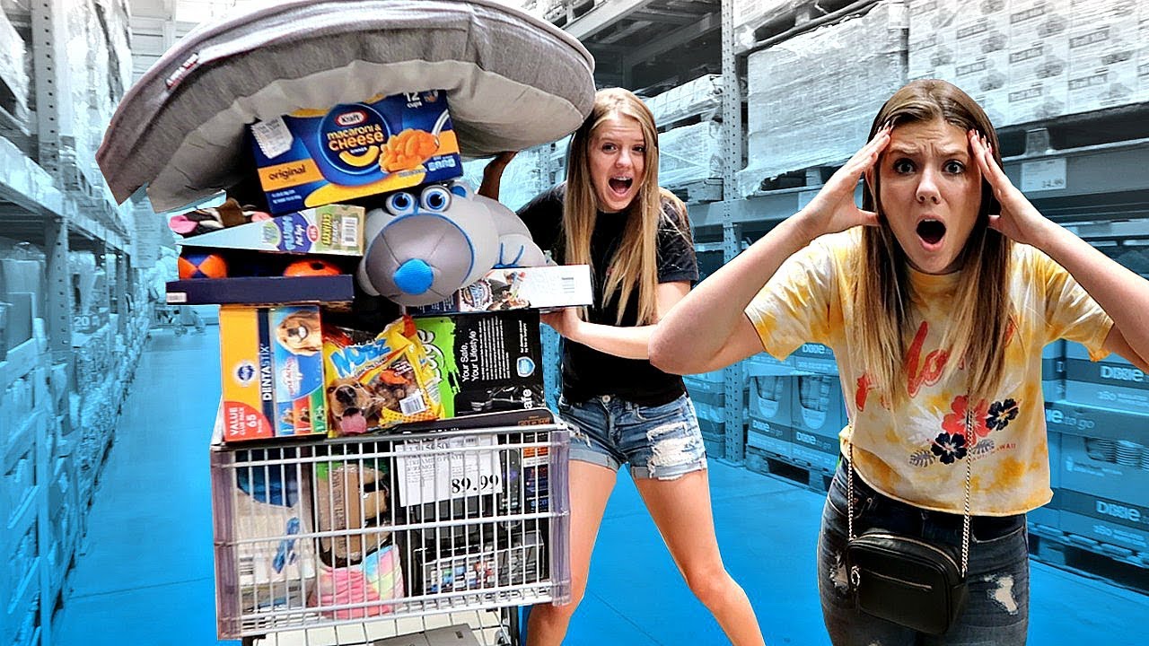I'll BUY You Whatever You Can Fit in the CART with Taylor and Vanessa