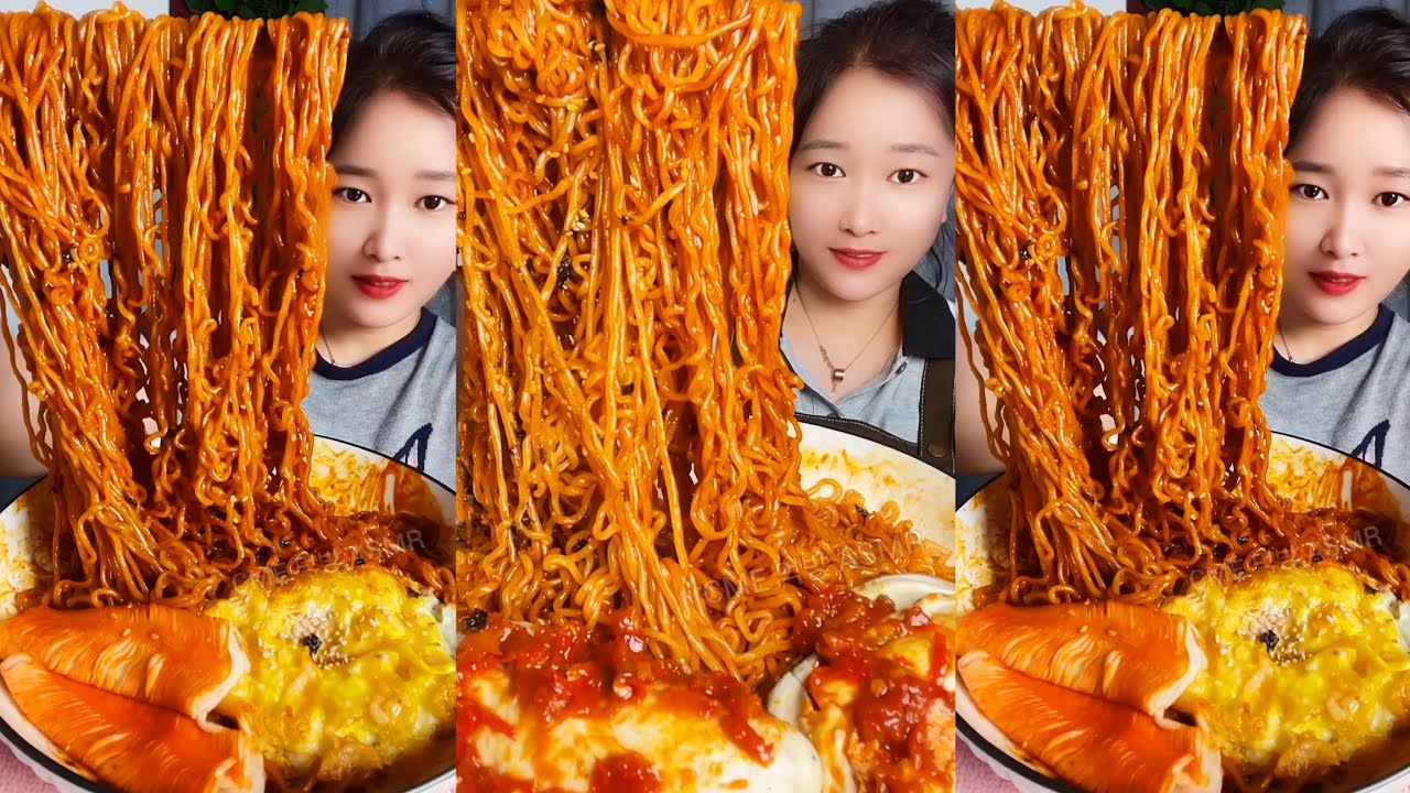 SPICIEST Noodles Challenge 🔥🌶️ | Full Mukbang Eating Video | Mukbang Real Sounds