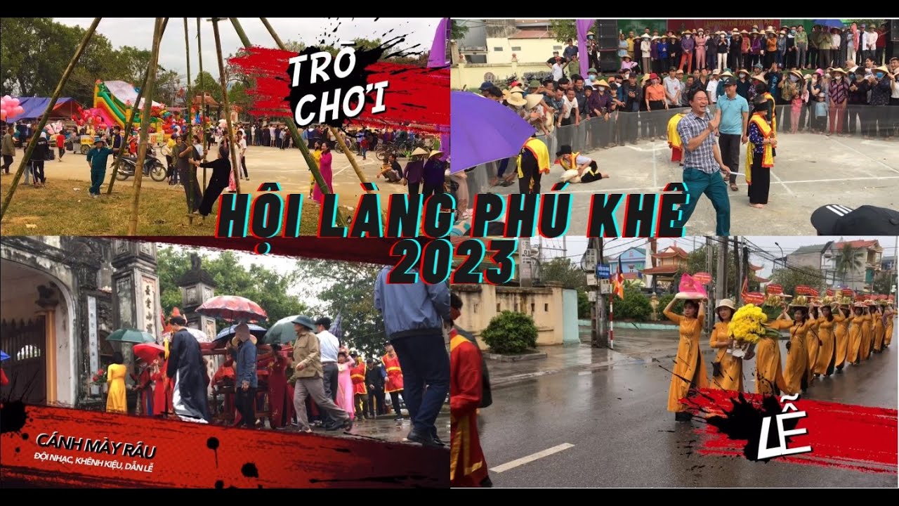 Hội làng Phú Khê tháng 02 âm lịch 2023 | Inaugurate festival Phu Khe village
