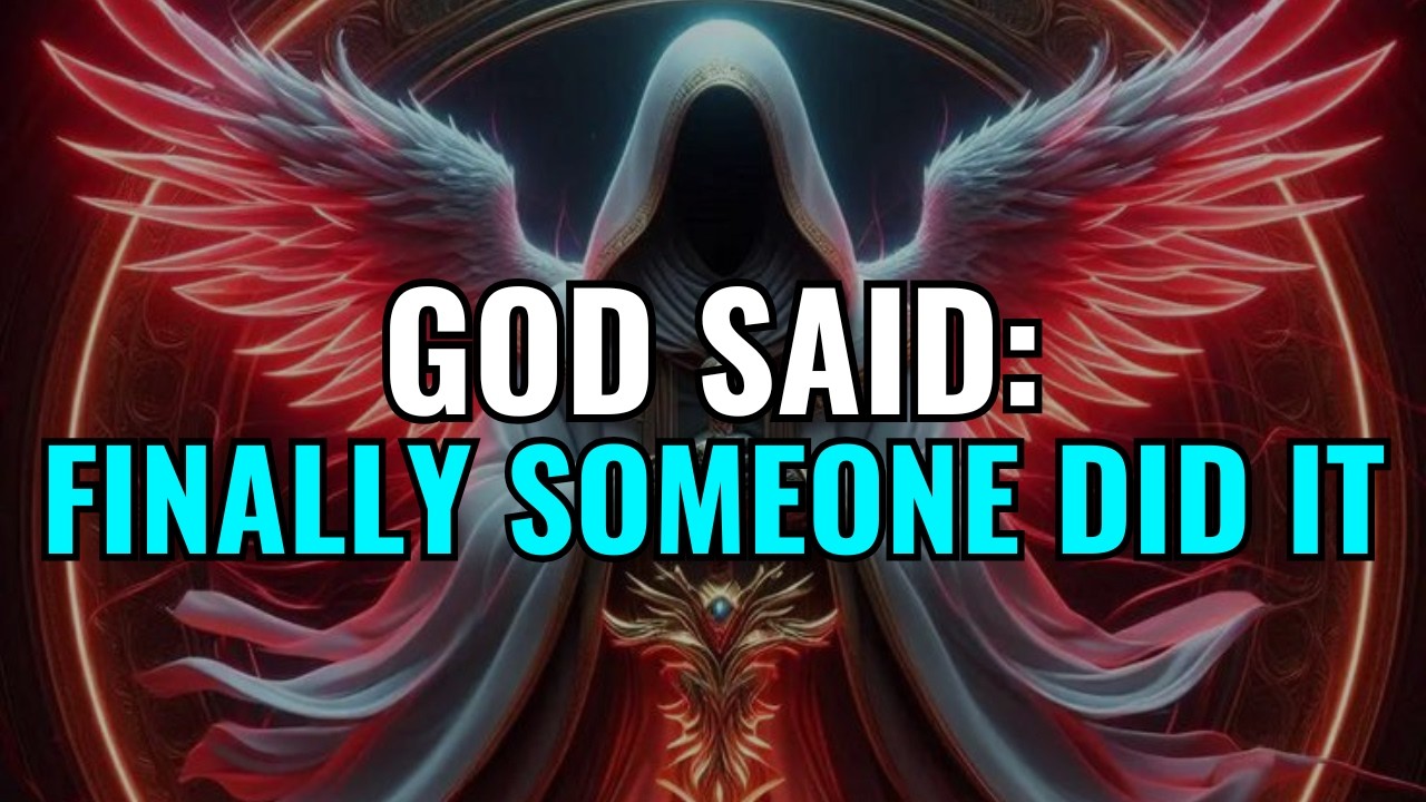 CHOSEN ONES, GOD IS IMPRESSED—SOMEONE FINALLY DID IT.
