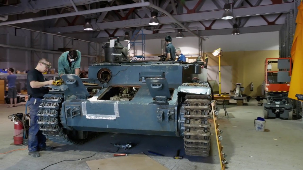 Flakpanzer Restoration: Workday Overview (July 8, 2017)
