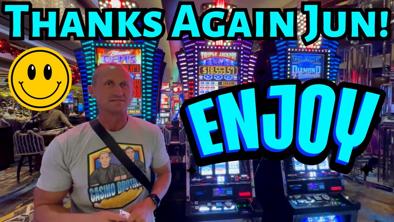 We Battle 6 Different 9 line 3 Reel Slots! Thanks Jun!