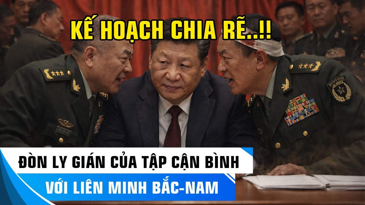 CUỘC ĐẤU TRÍ 24H CỦA TẬP CẬN BÌNH - CHIA RẼ LIÊN MINH LƯU CHẤN LẬP - THẨM DƯƠNG
