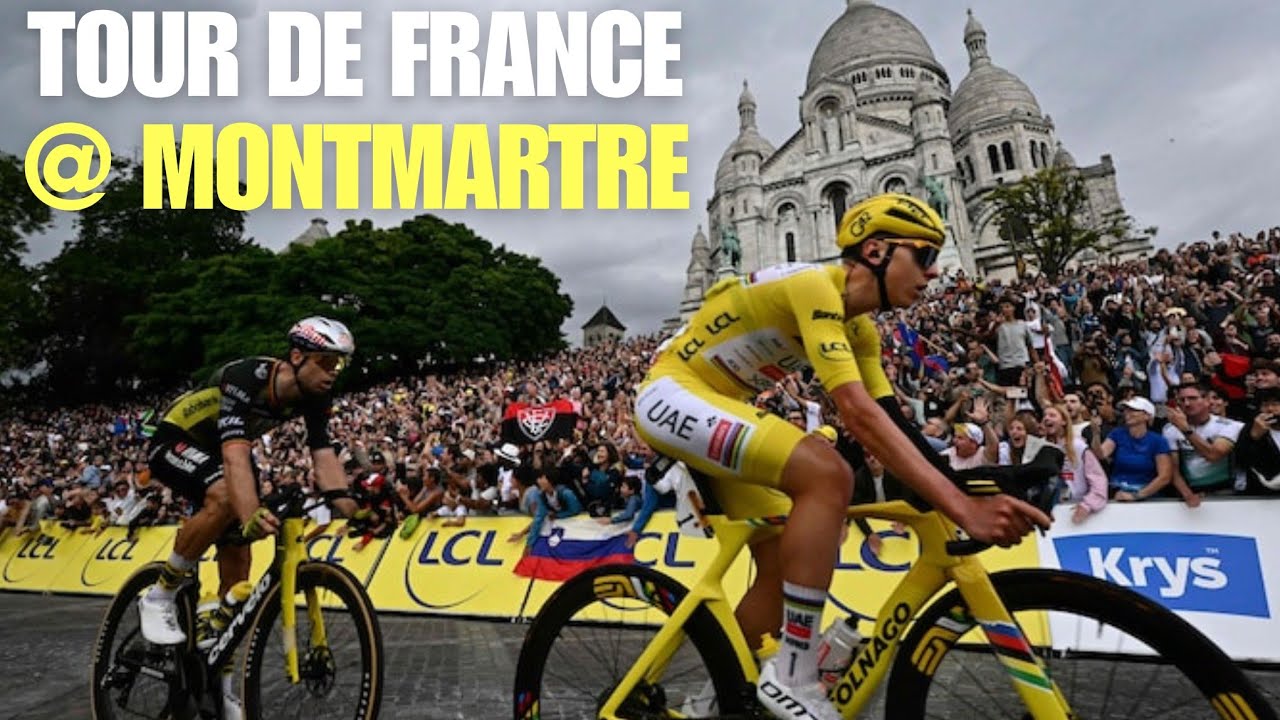 Montmartre on Fire! Final Stage of Tour de France 2025 in Paris 🇫🇷