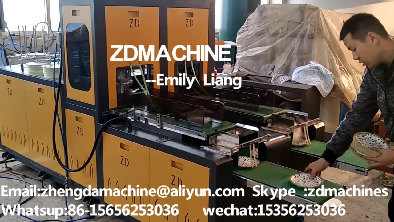 Dixie Brand paper plate /dish /tray making machine