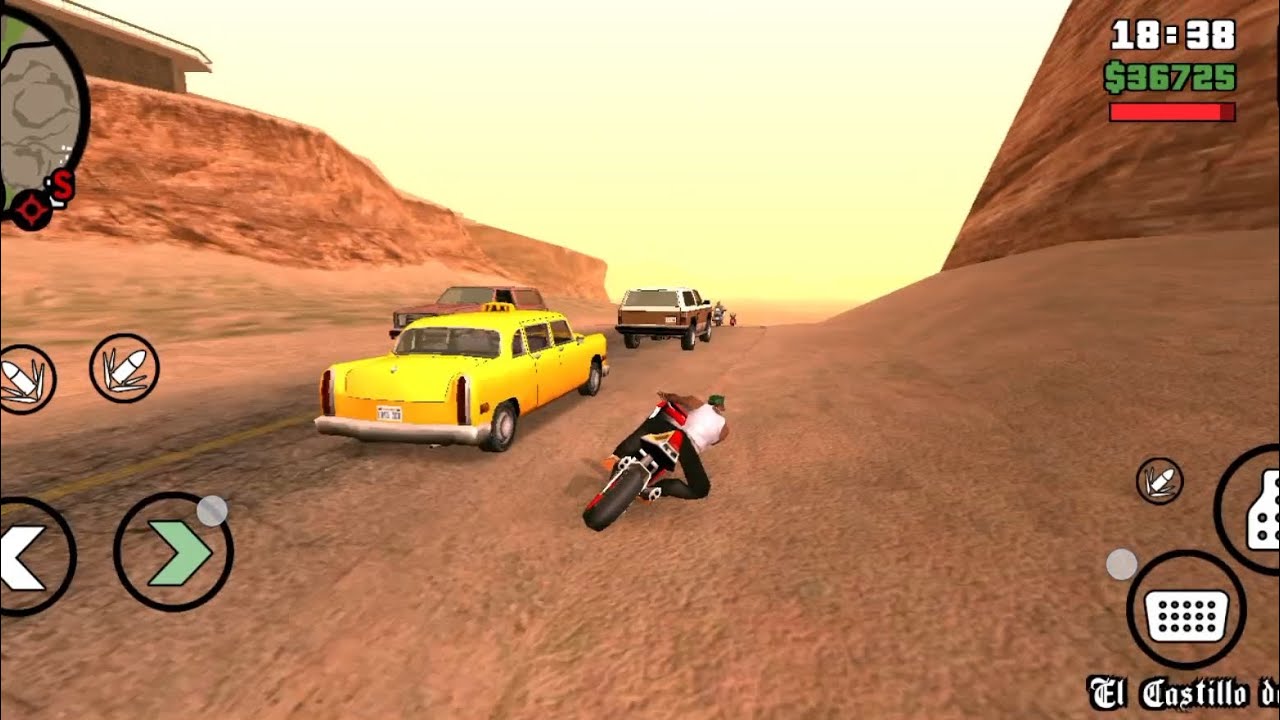 Grand Thief Auto San Andreas mobile gameplay || open world gaming mobile 🌎