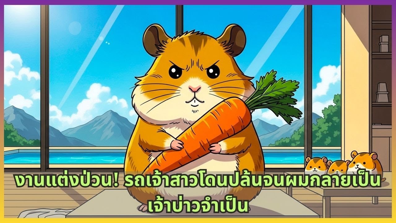 งานแต่งป่วน! รถเจ้าสาวโดนปล้นจนผมกลายเป็นเจ้าบ่าวจำเป็น