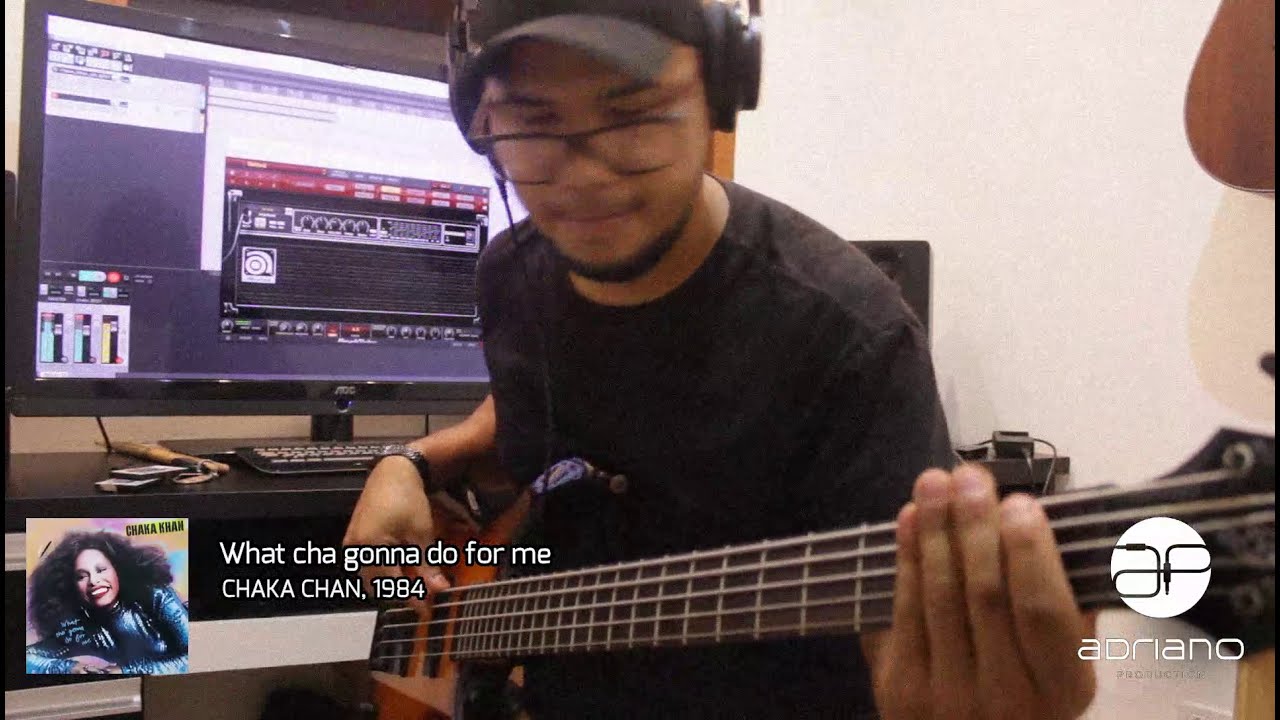 CHAKA CHAN - What cha gonna do for me (BASS COVER)