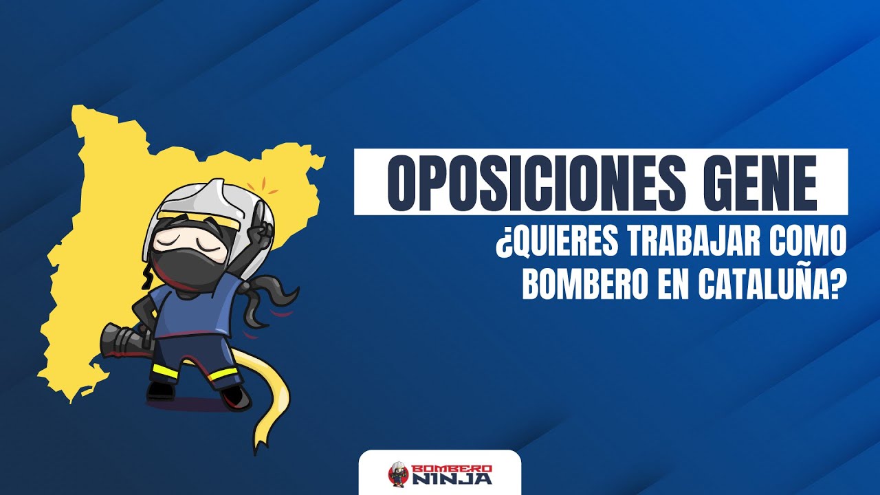 Oposiciones en la Generalitat: ¿Quieres trabajar como bombero en Cataluña?