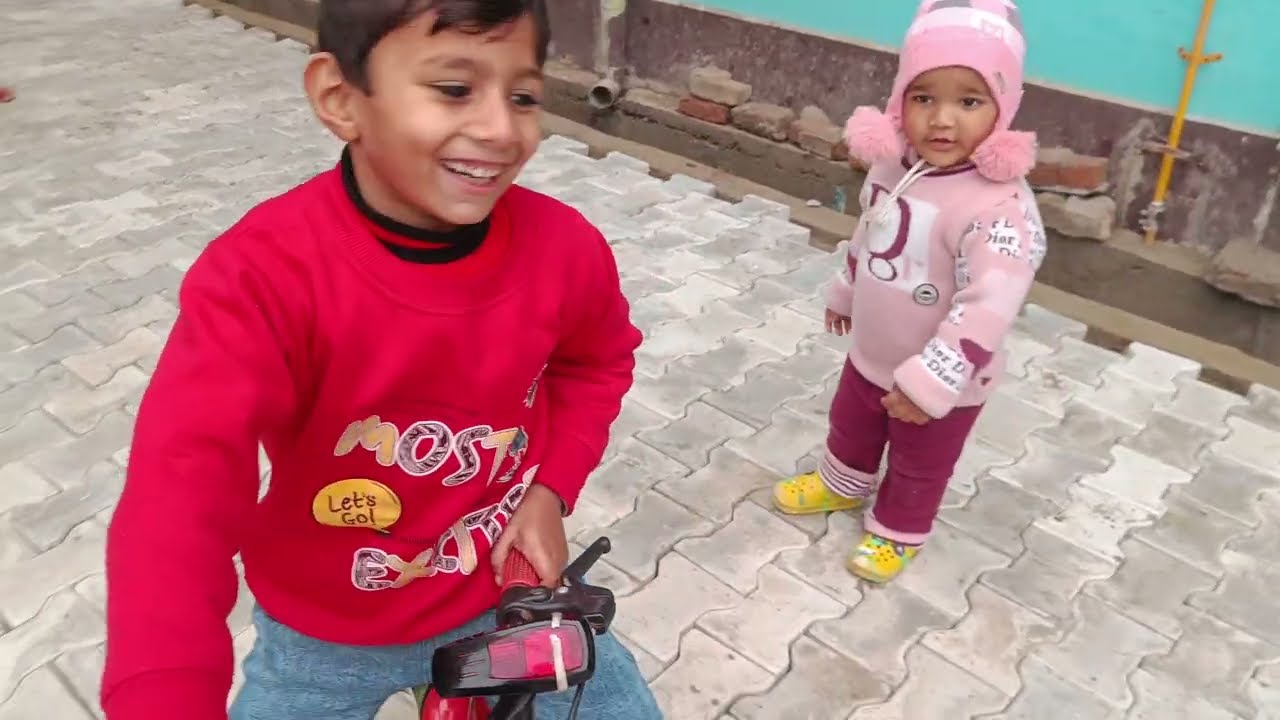 नए साल पर आरव का धमाल /// New Game 