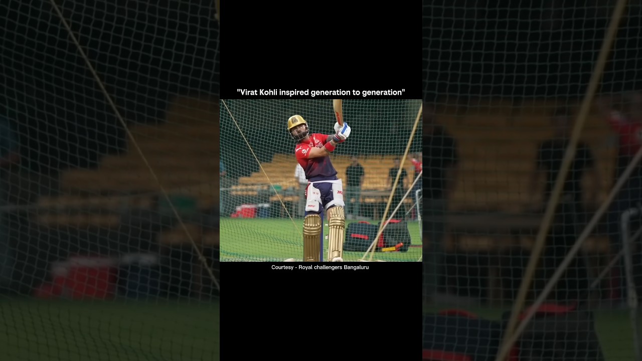 Inspiration For the World 🤌#cricket #viratkohli #rcb