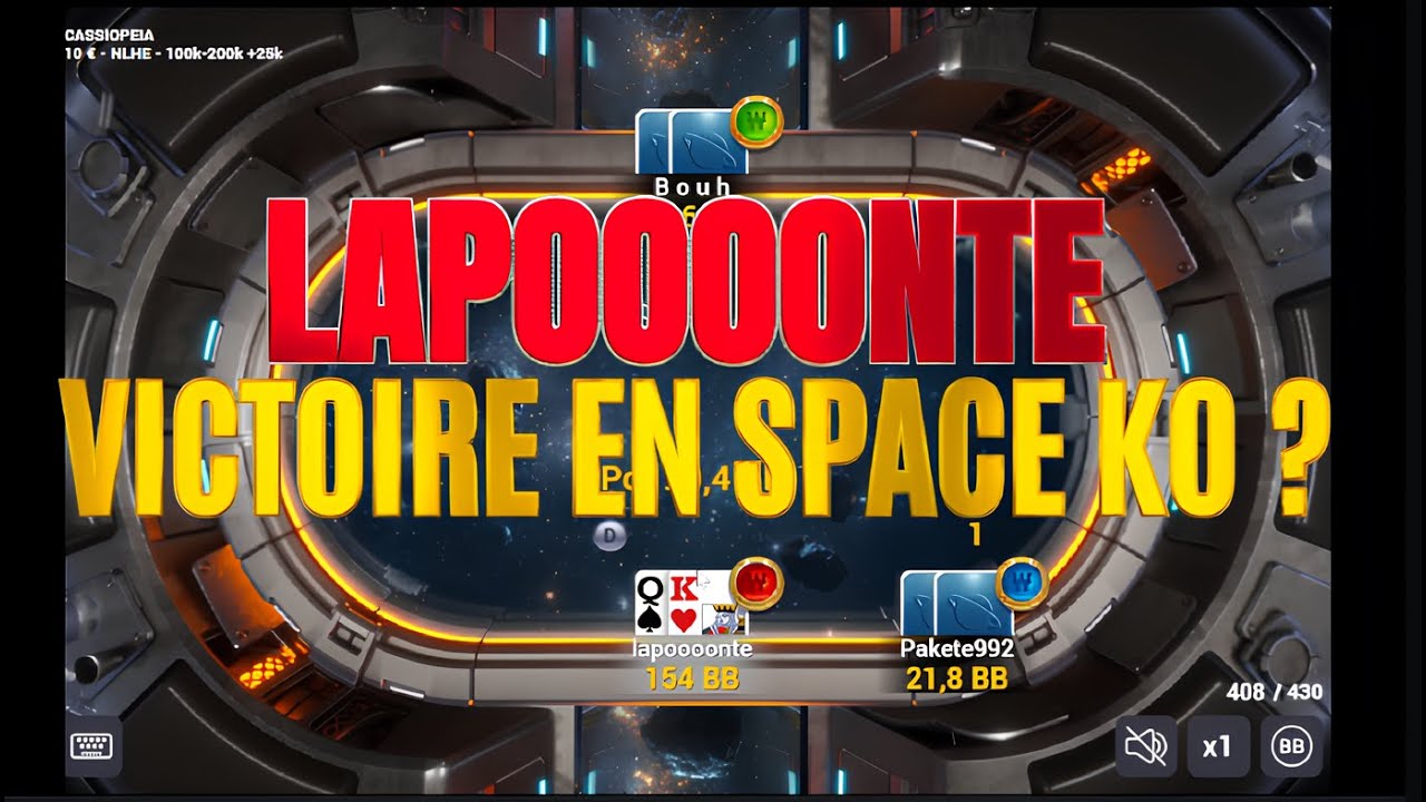 🔞 lapoooonte GAGNE le SPACE KO CASSIOPEIA 10€ ?