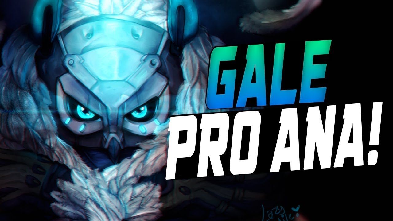GALE INSANE ANA! ROAD TO RANK 1 [ OVERWATCH SEASON 9 TOP 500 ]