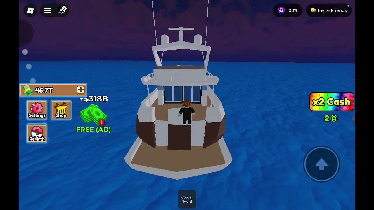 Brothers playing Roblox || ship playground 
