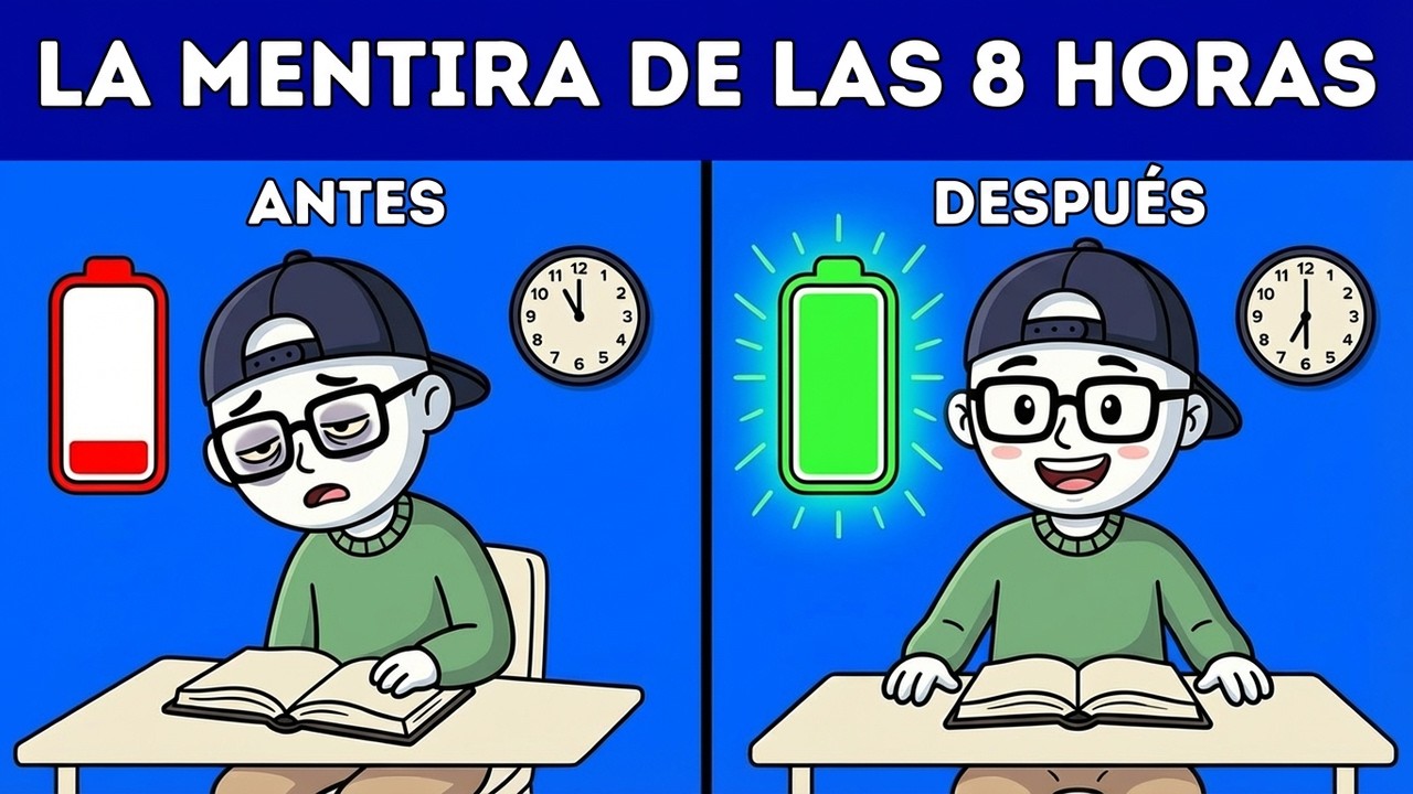 ¿Duermes 8 horas pero despiertas CANSADO? (El diagnóstico es brutal)