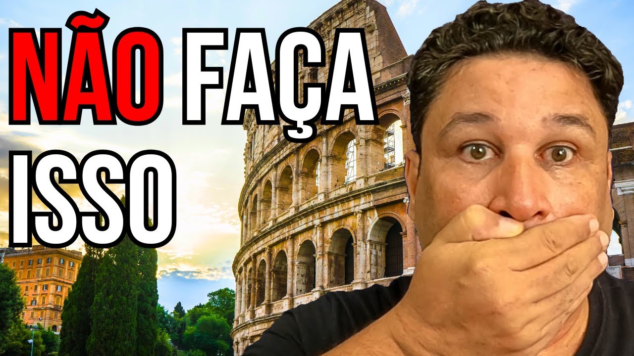 ROTEIRO PERFEITO em ROMA na Itália em 4 Dias