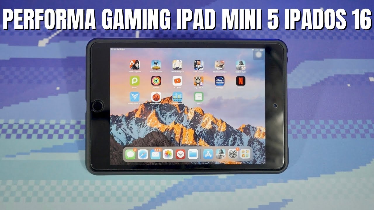IPAD MINI 5 GAMING TEST 2022