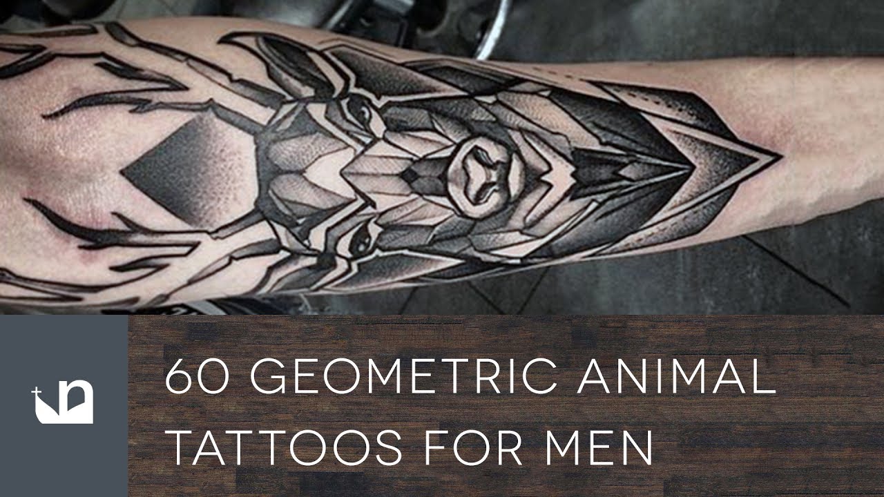 60 Geometric Animal Tattoos For Men